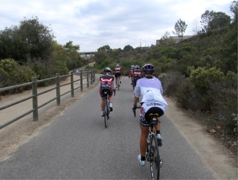 Team Fun on the 56 trail