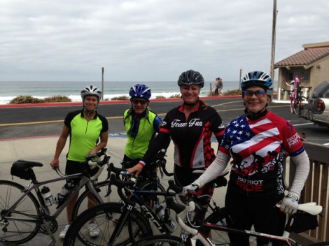Team Fun near Torrey Pines