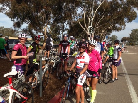 The gang at the top of Torrey Pines