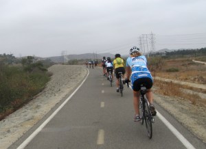East on San Luis Rey River Trail.