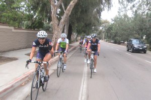 Rolling south on Torrey Pines Rd.