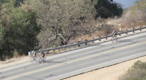 Heather K, Judy & Jill on Lake Wohlford Rd.