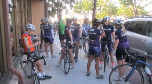 A good turn out for a popular route!