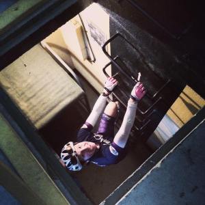 Heather K... is not claustrophobic... at all.