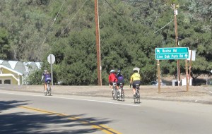 A proper shoulder appeared once we got to Live Oak Park, tho.