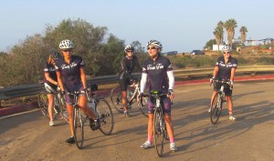 A & B gals, pledging ourselves to a sightseeing pace for the day...