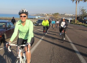 Dunno how Brielle & Laura made it thru the first few miles w/o leg warmers!