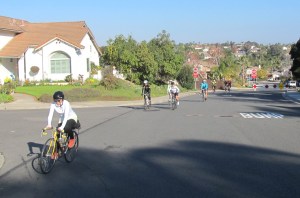 Tho we were all well heated up after topping out Village View Dr!