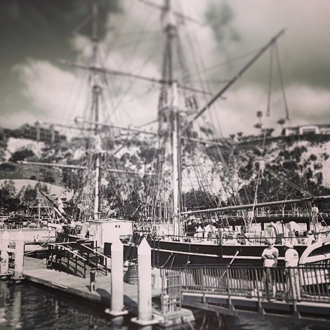 Cool boats in the Dana Point Harbor