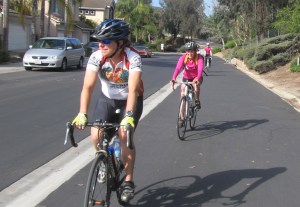 Suzanne & April enjoying SR56 path through 