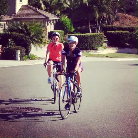 Melina and Brielle reach the top of Tolkien