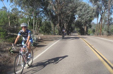 Cresting on El Mirlo.