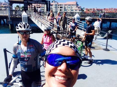 Getting onto the Coronado Ferry