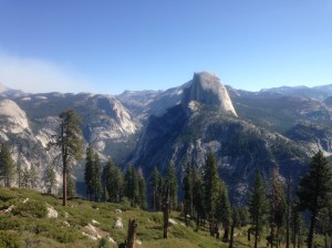 Half Dome from Glacier Point
