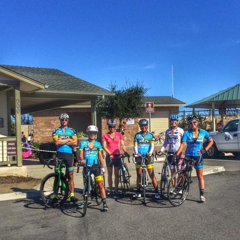 David, Melina, Vivienne, Jancie, Doris, and Heather B after refilling - Jill took the photo.